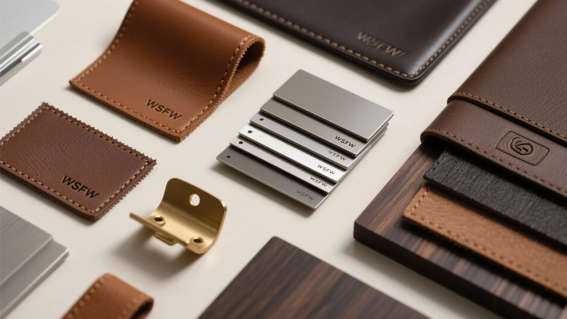 6. Leather & Metal Accents