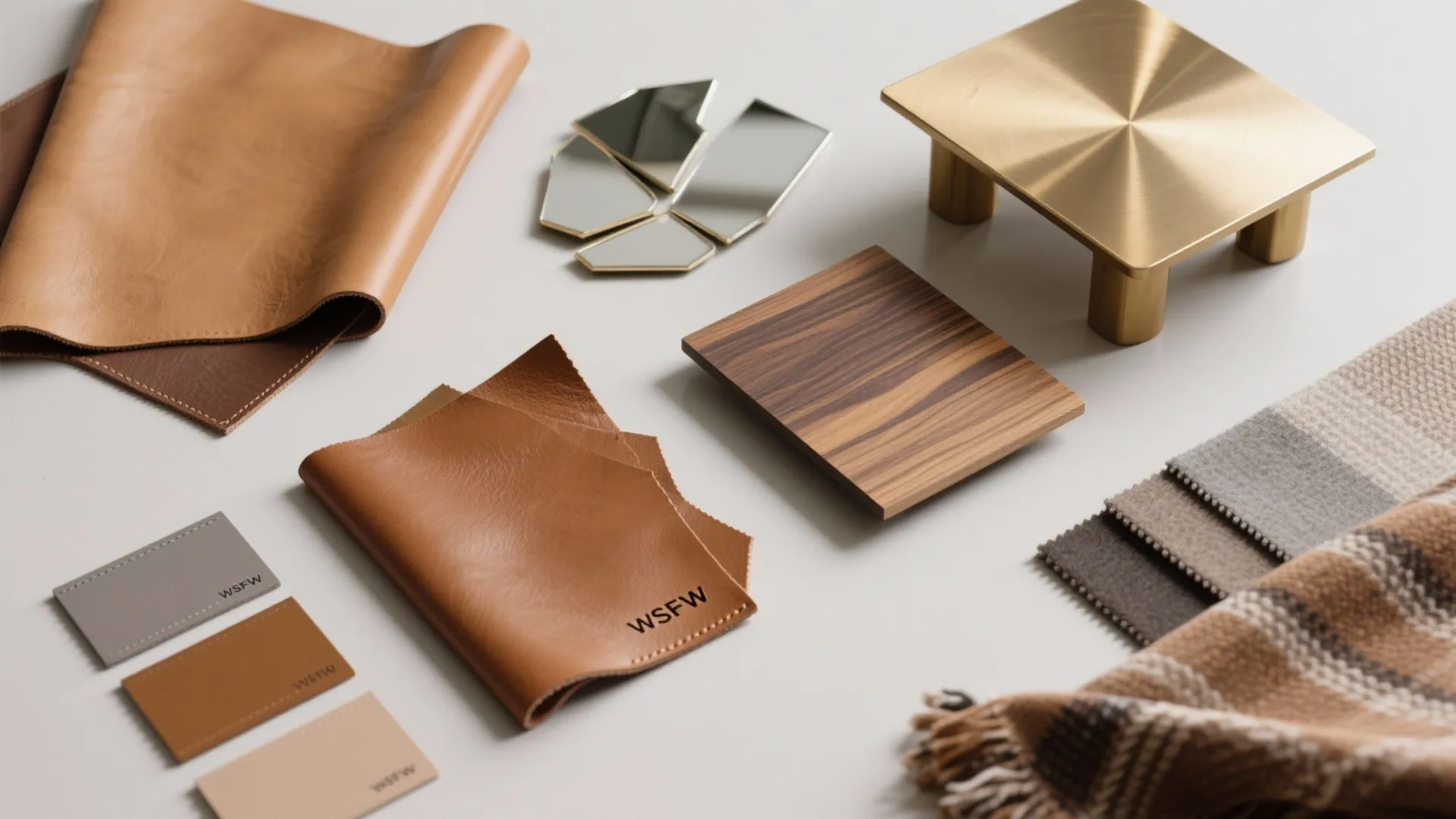 4. Pick lighter leather tones and reflective accents