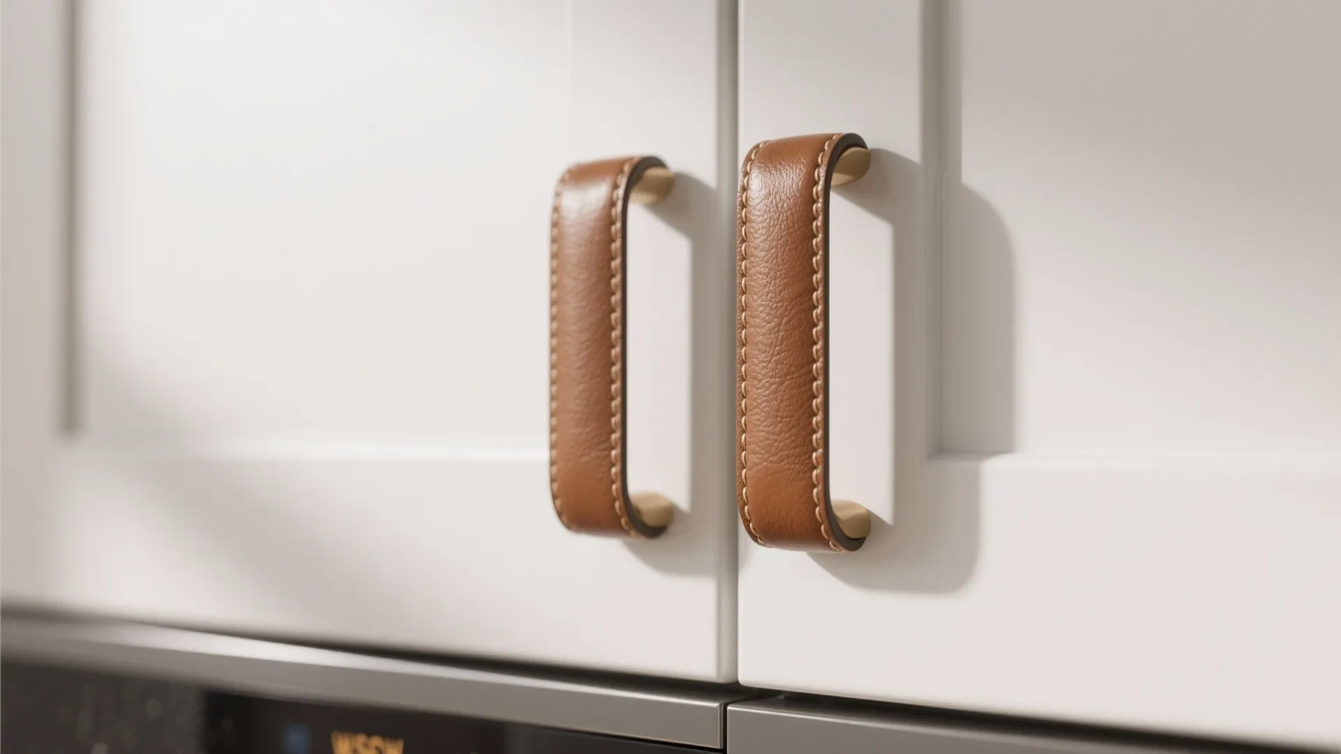 4. Leather-Wrapped Pulls