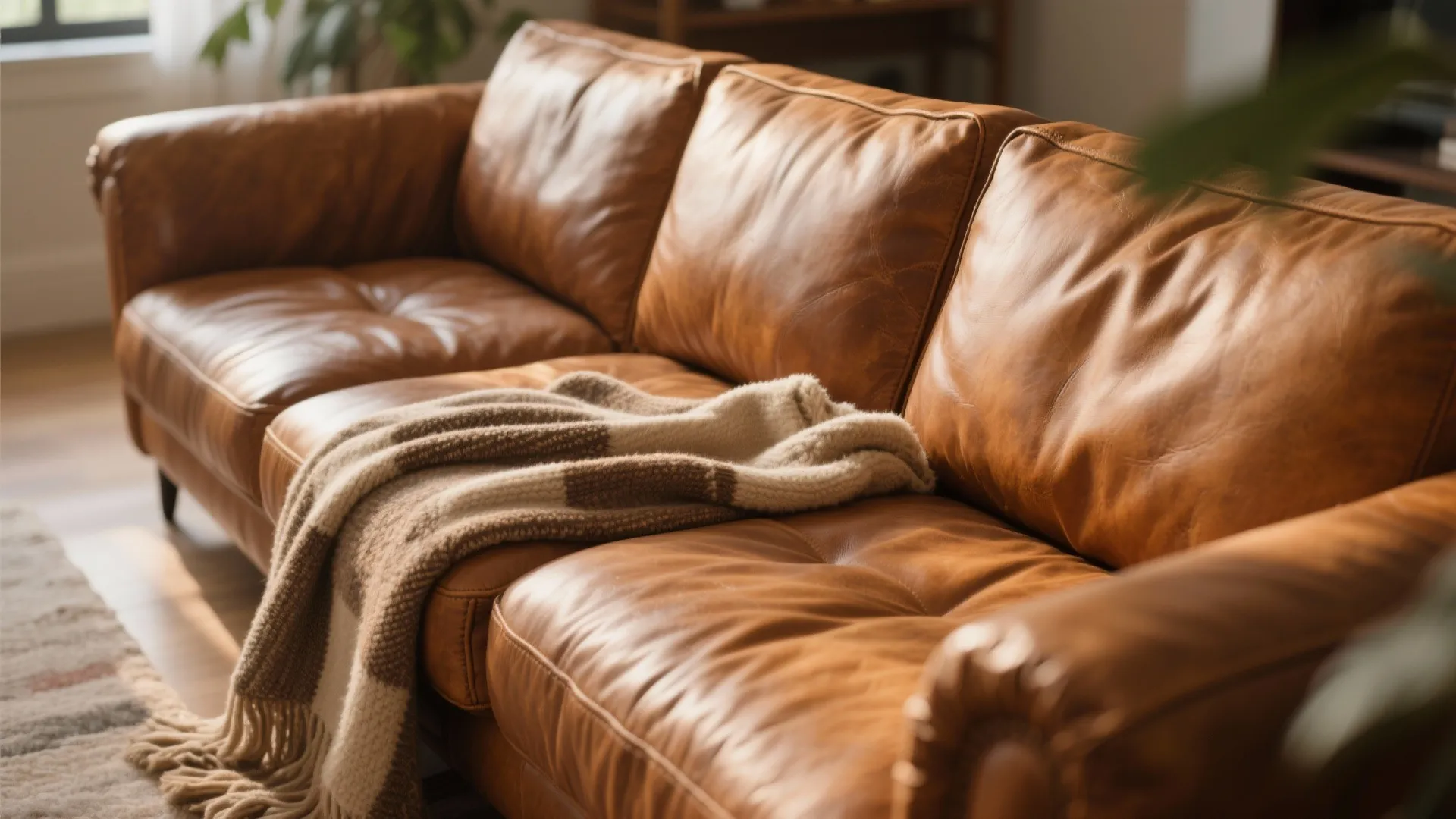 7. Leather Sofas That Age Gracefully