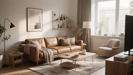 10 Leather Sofa Living Room Ideas