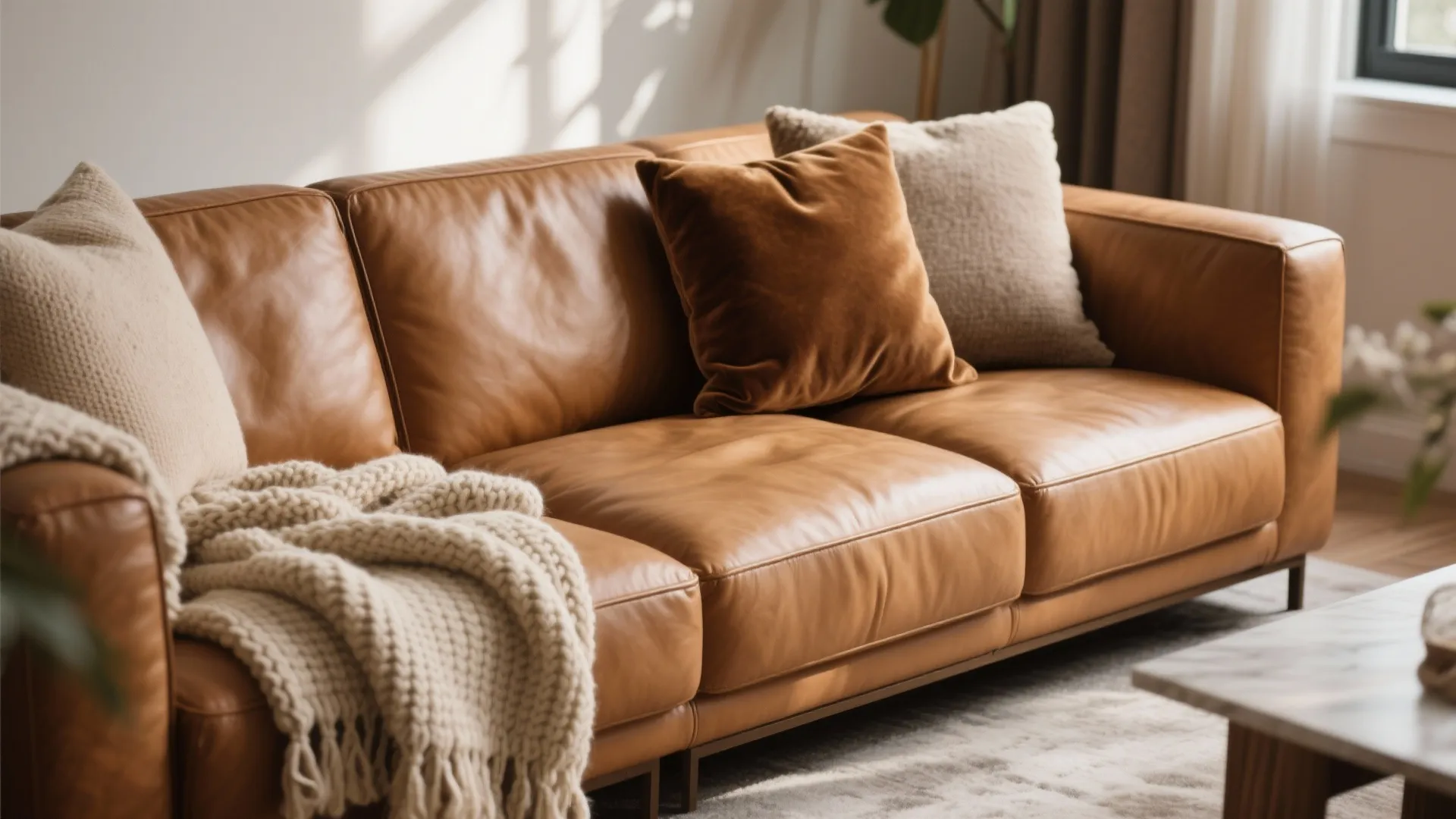 2. Mixing Leather with Soft Fabrics