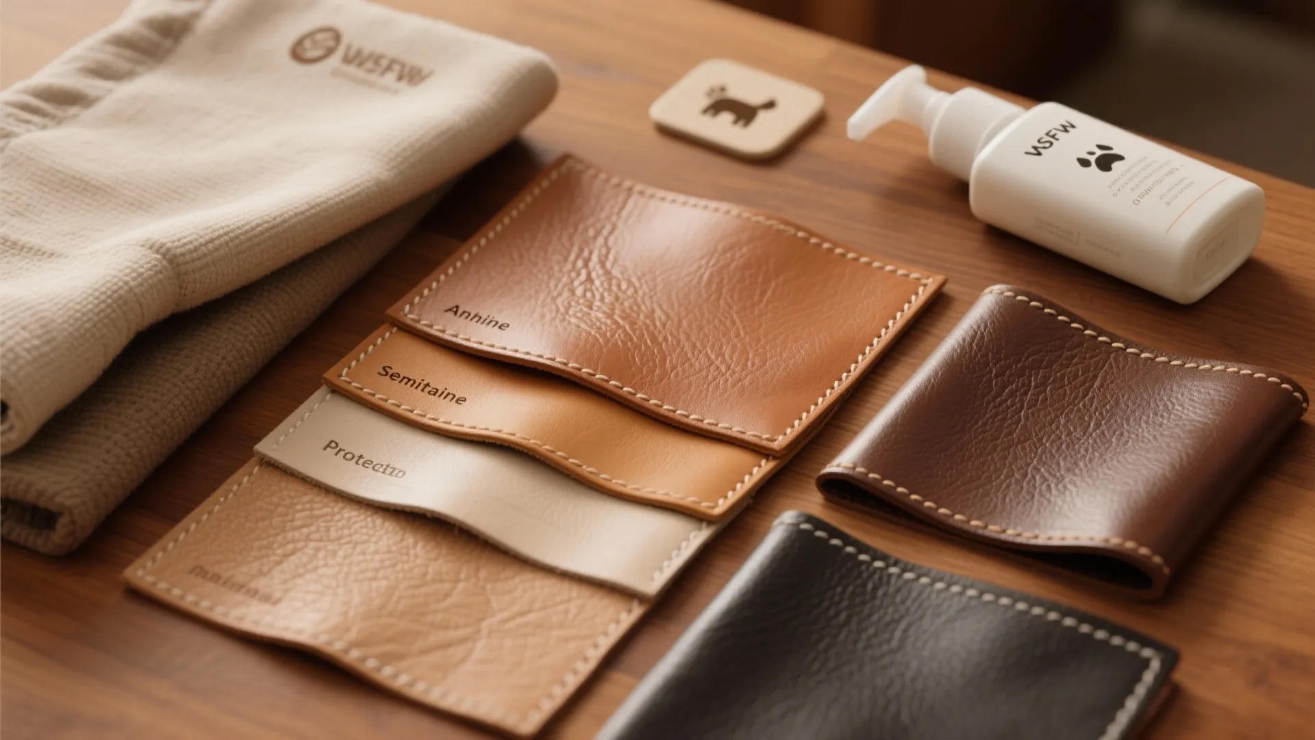 2. Choose the right leather finish for your lifestyle