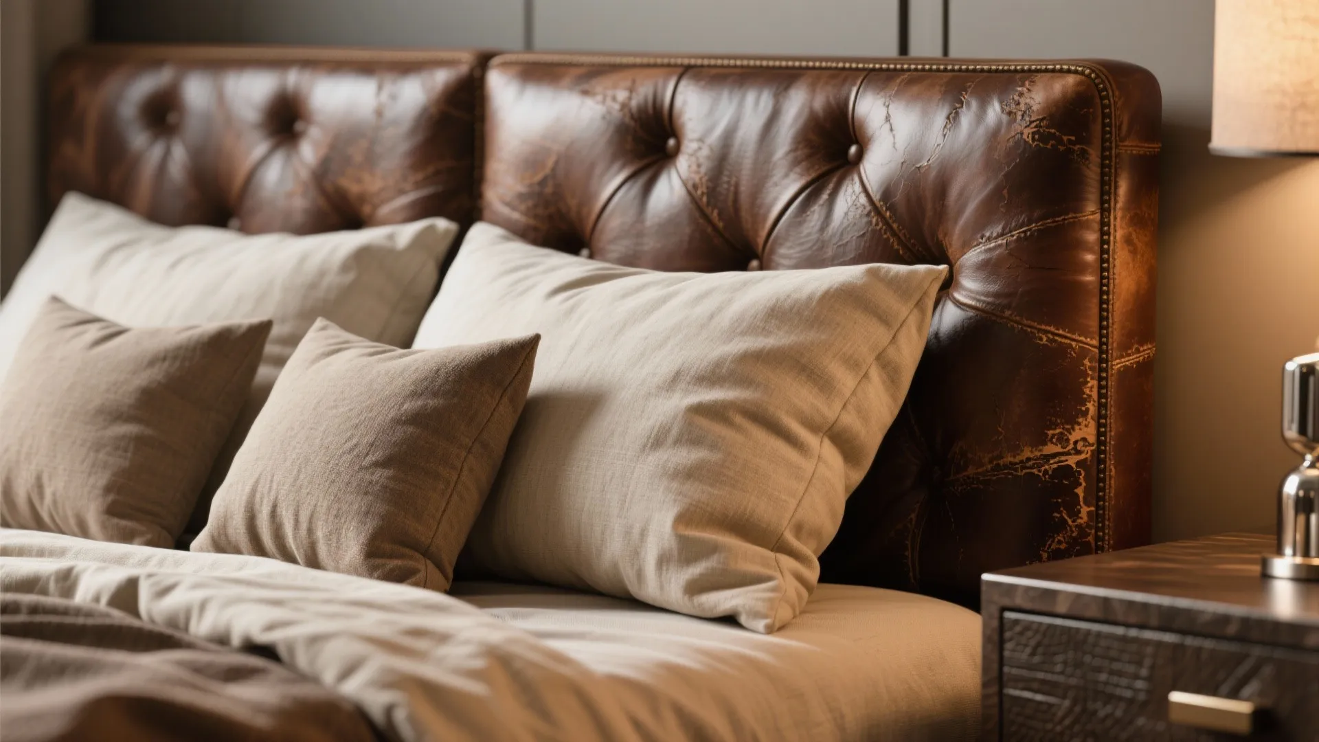 3. Leather and Contrast Textures