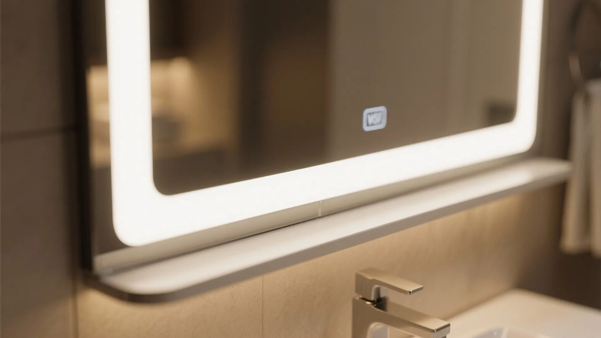 2. Backlit LED Mirrors