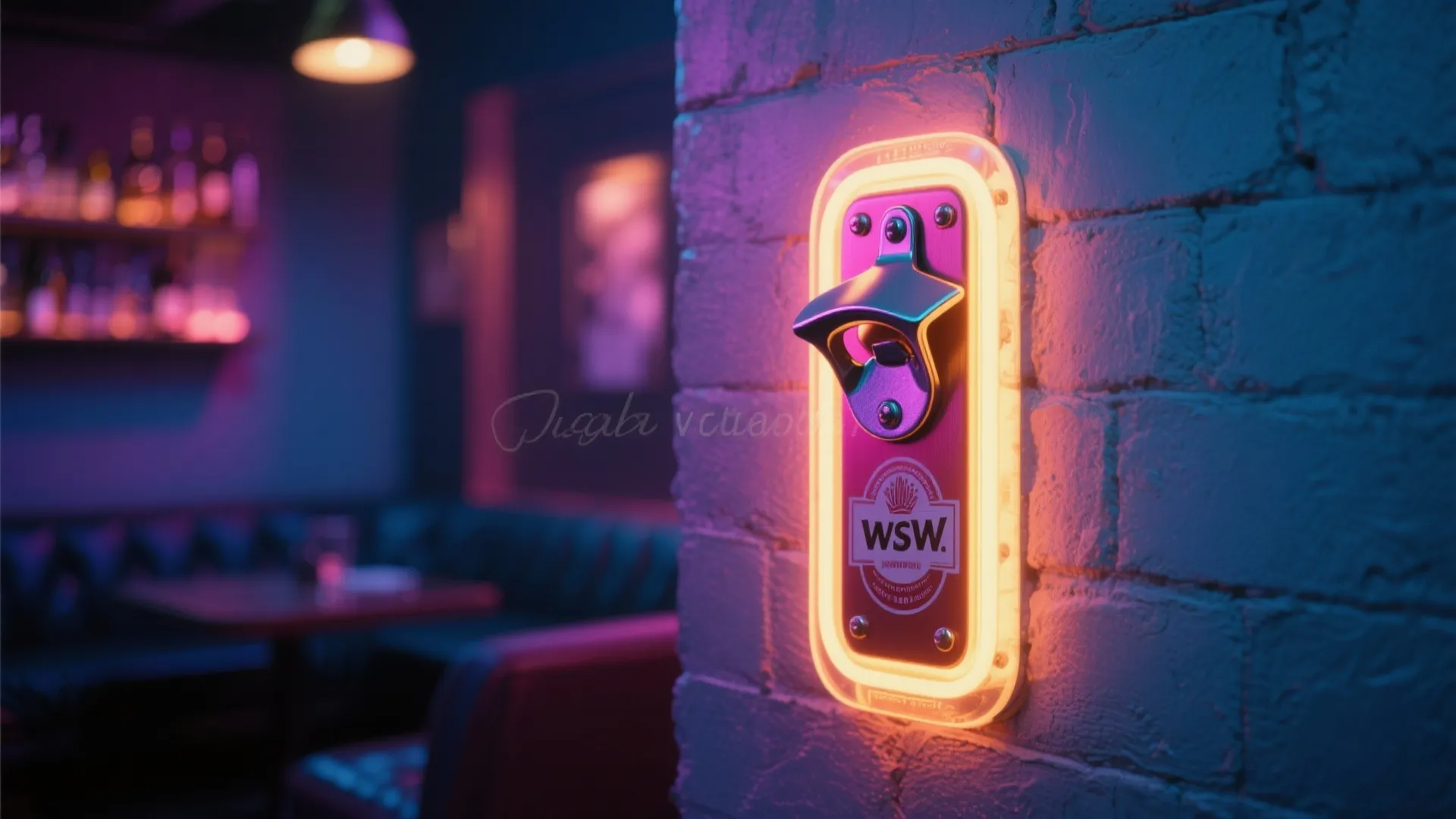 8. LED Backlit Mount