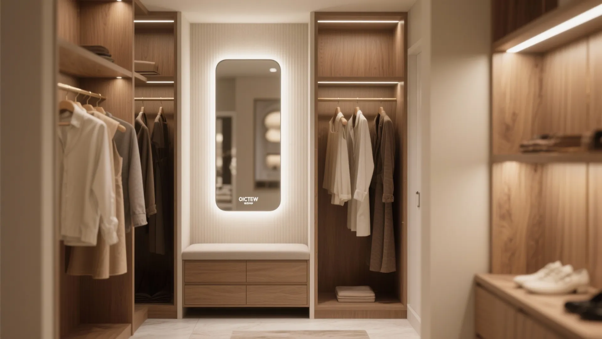 5. LED Backlit Panels for a High-End Finish