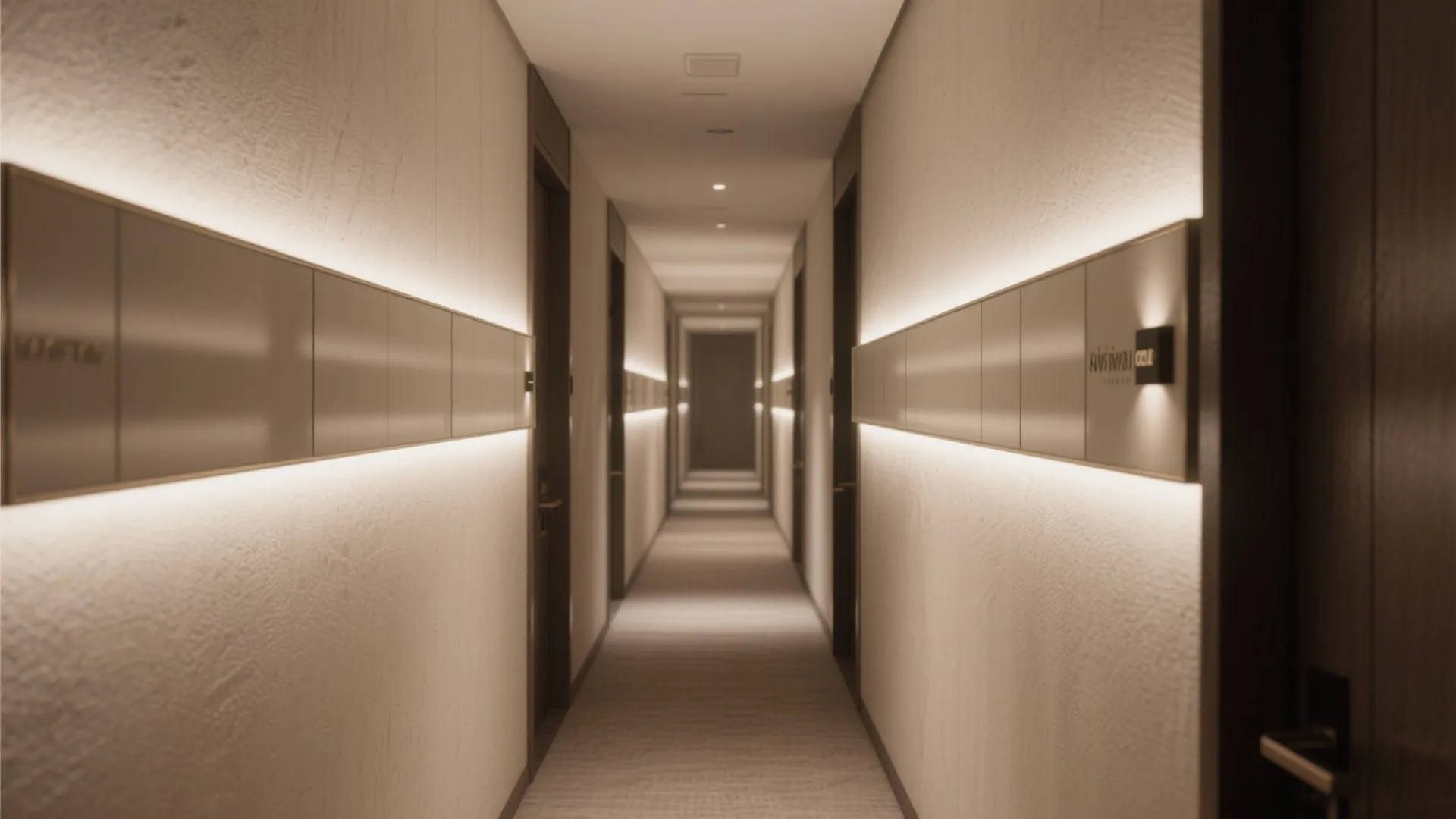 3. LED Backlit Wall Panels