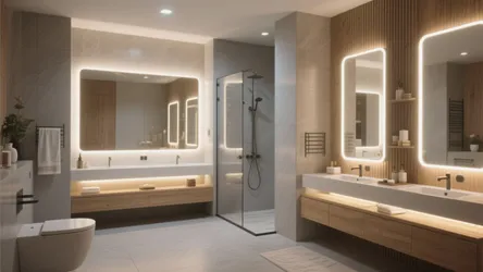 10 LED Lighting Bathroom Ideas