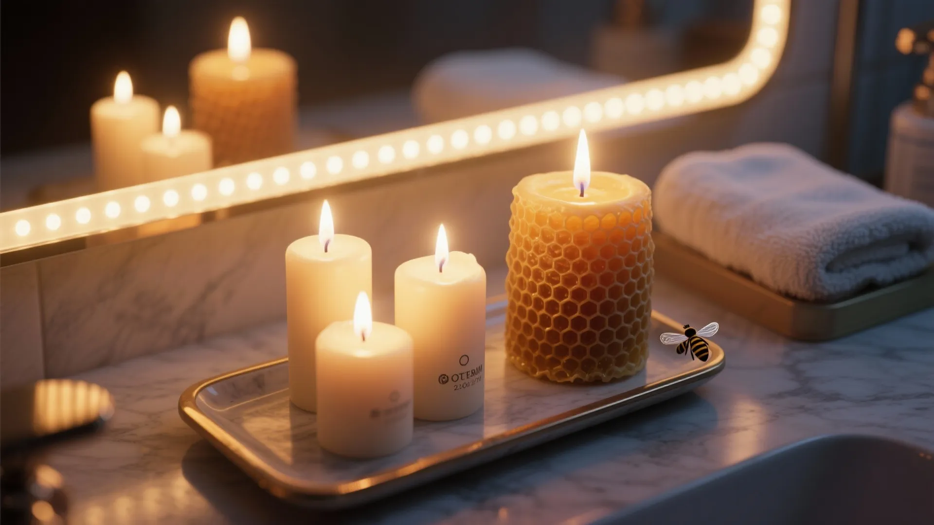 6. Candles vs. LEDs — Safe Mood Lighting