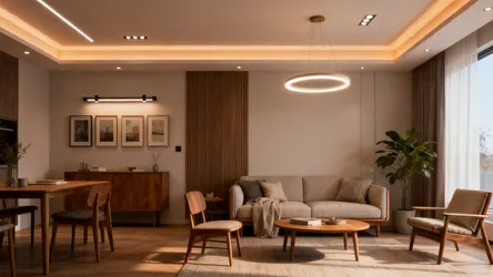 LED Ceiling Lights: 5 Living Room Ideas