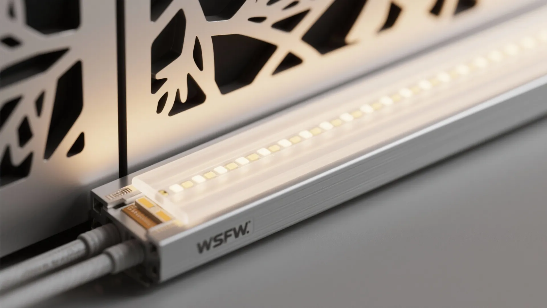 Backlit Laser-Cut Wall Art