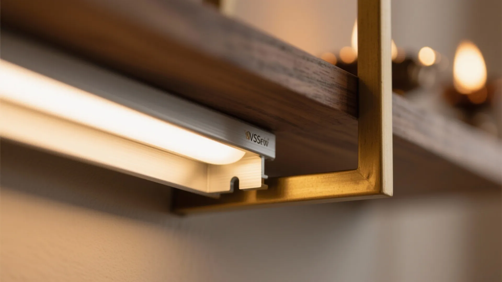 Lighting layers: diya first, then warm LEDs