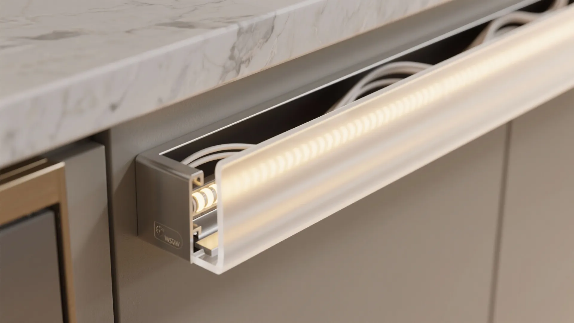 Minimalist Under-Cabinet Glow