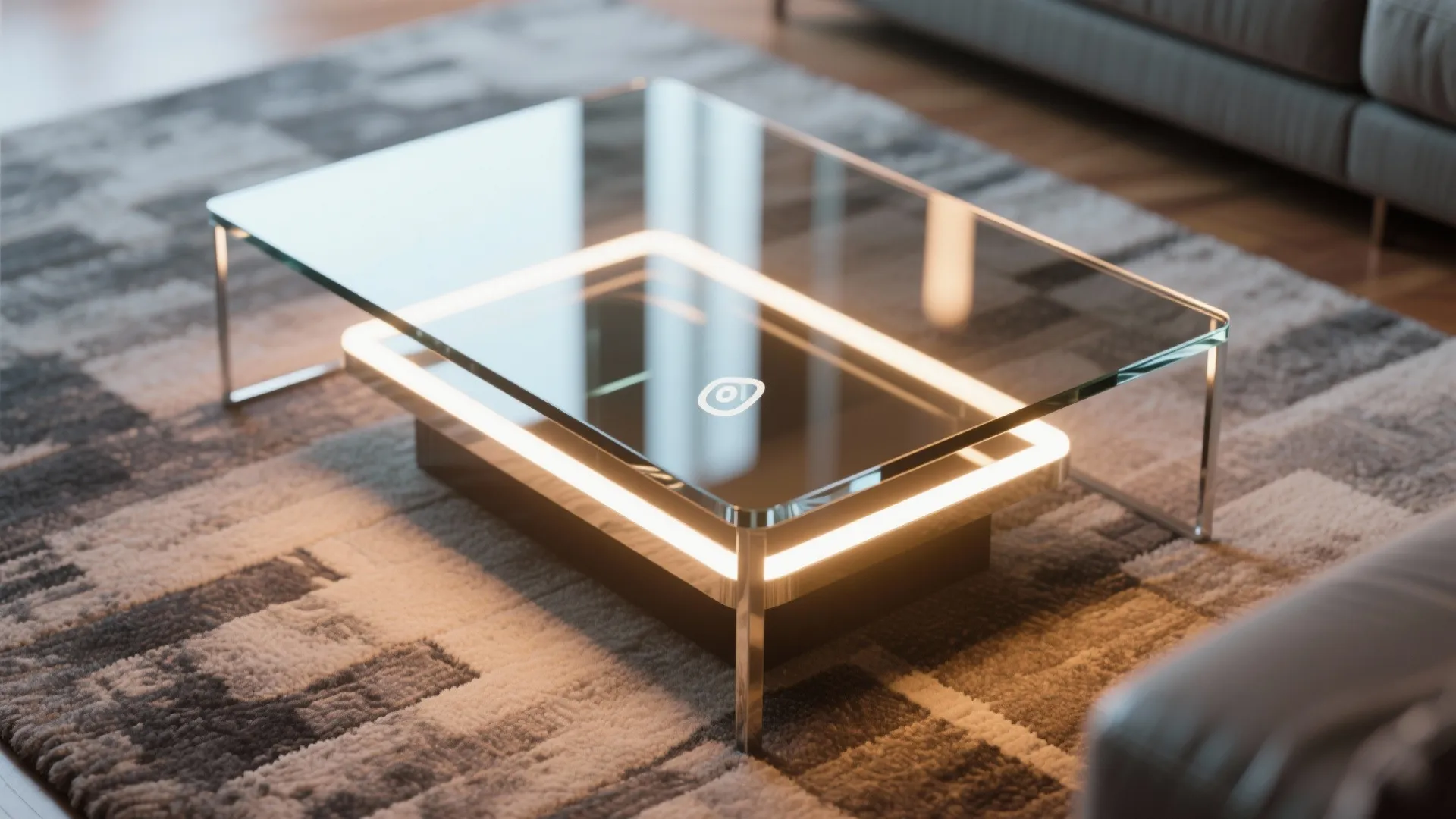 5. Under Coffee Table Lighting