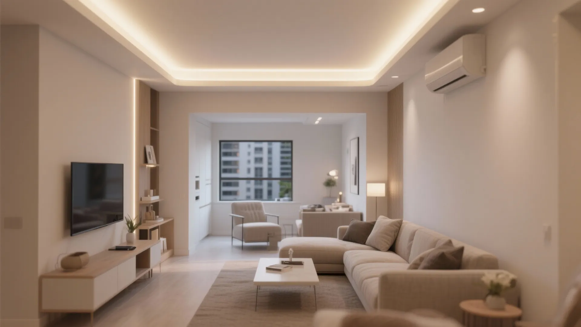 LED Cove Lighting in Ceilings