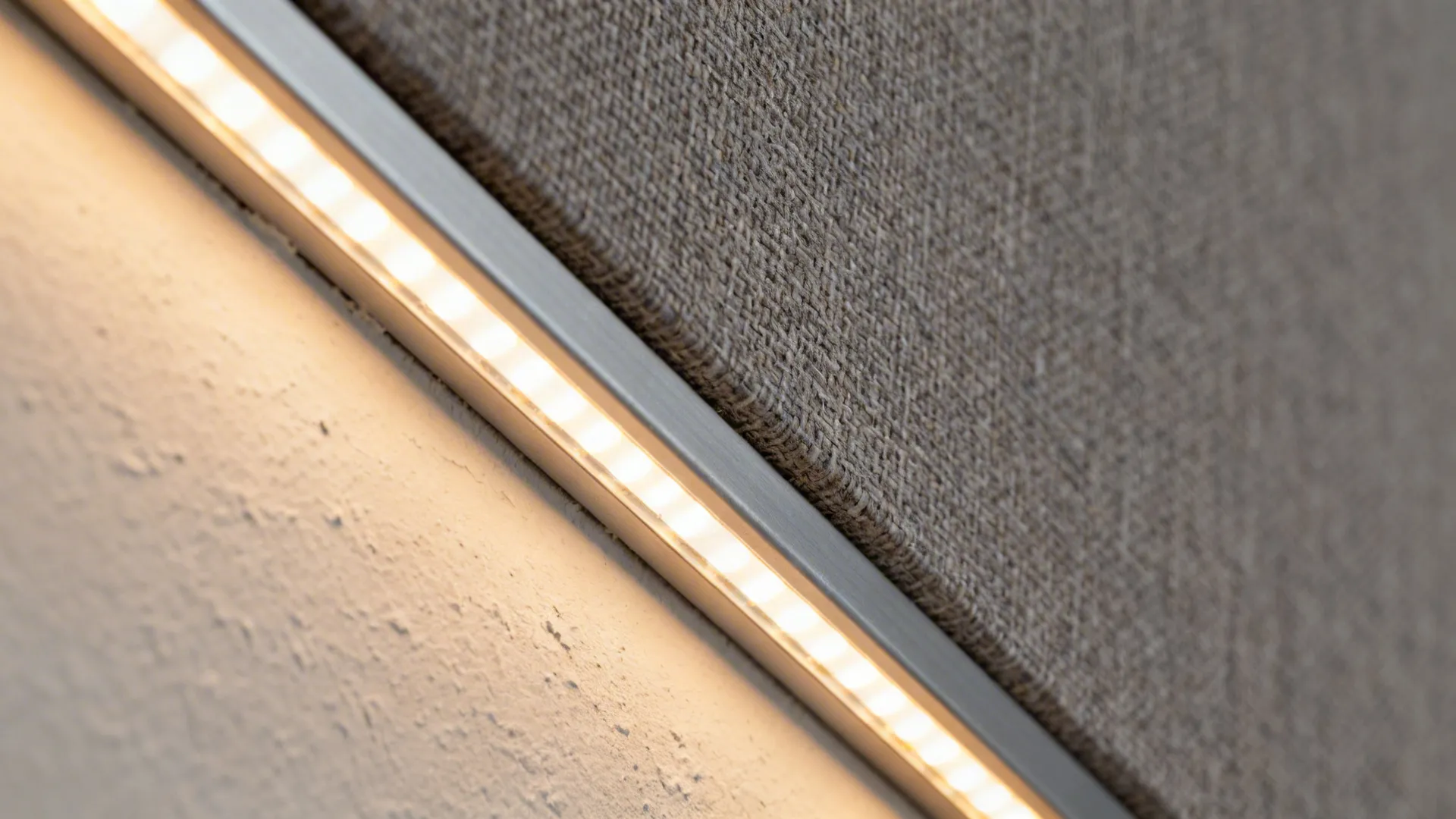 5) Plaster Arch with Tucked Lighting and Acoustic Panels