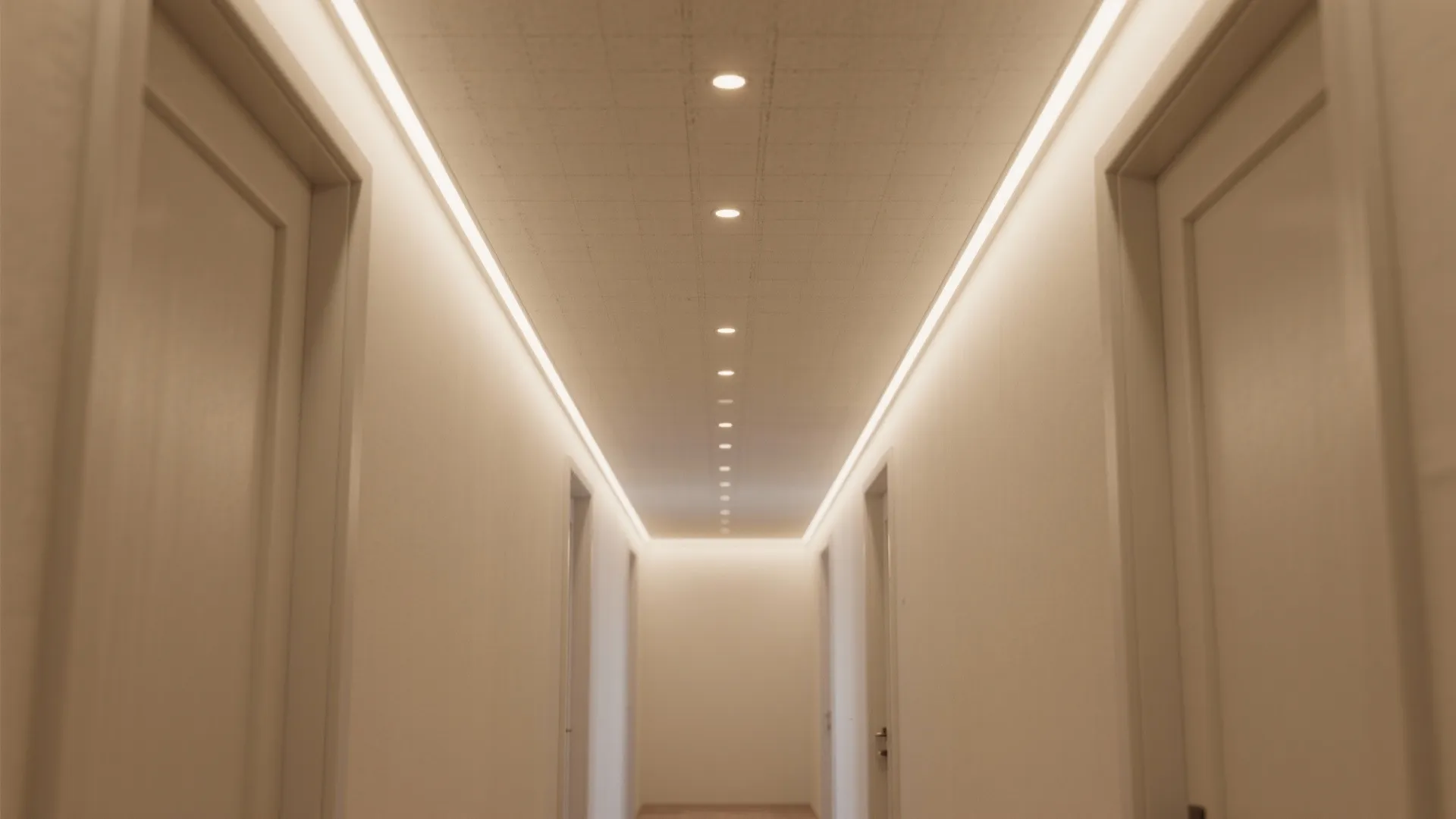 Seamless LED Coves + Layered Lighting