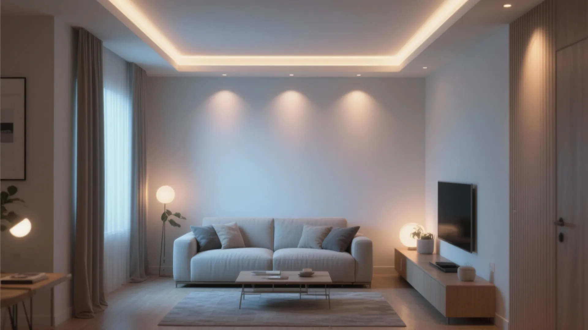 3. LED Cove Lighting