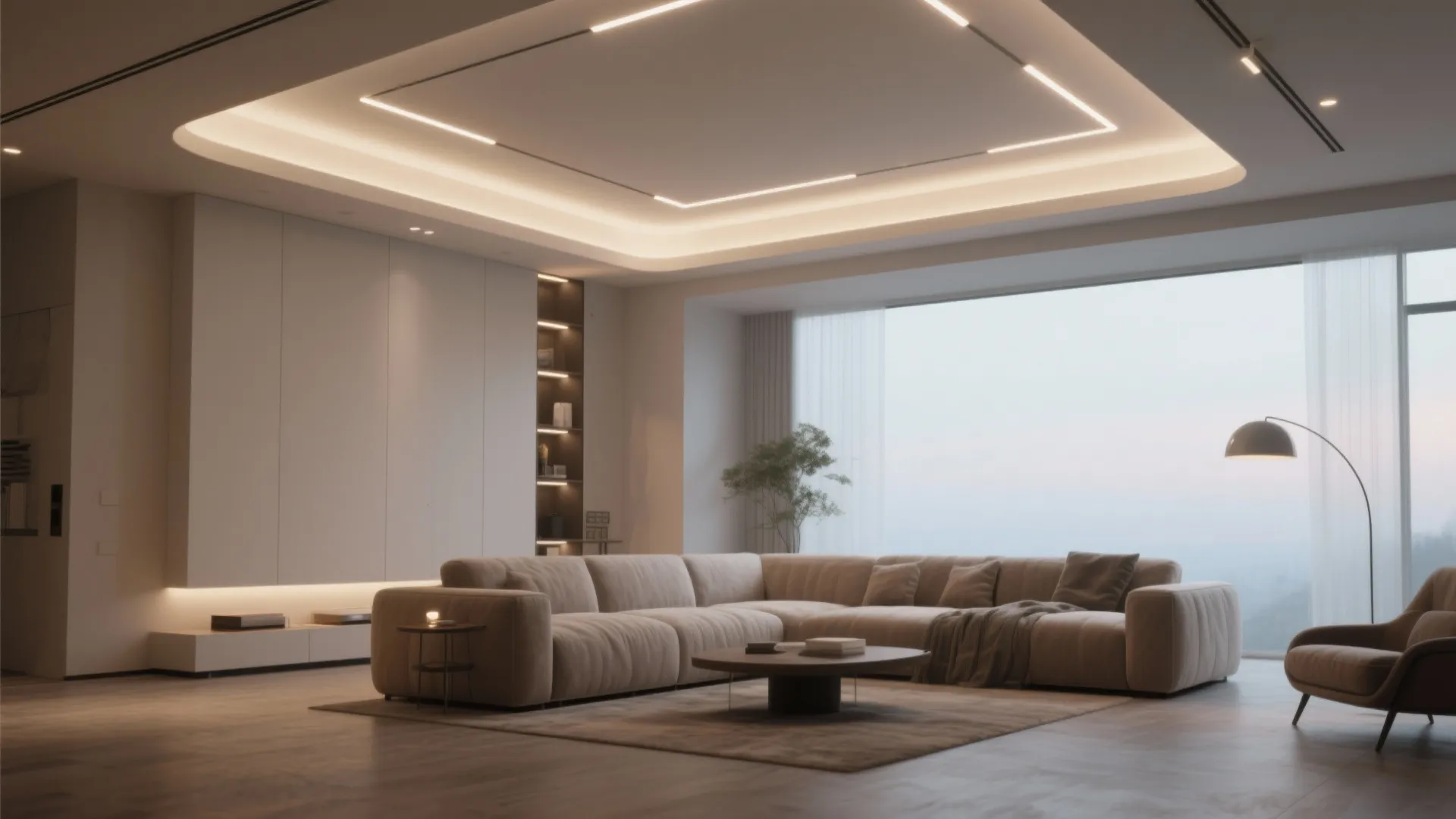 2. LED Cove Lighting