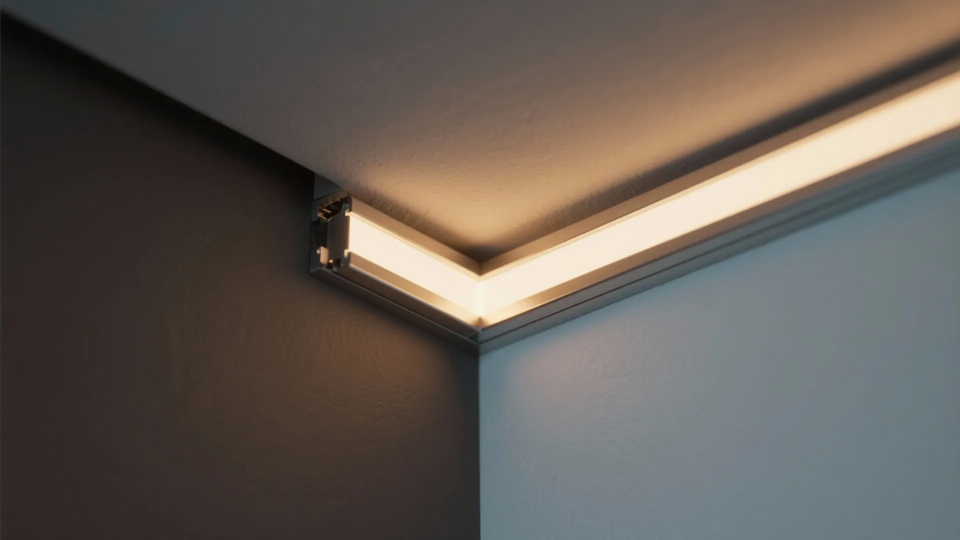 LED Cove Crown That Makes the Ceiling Float