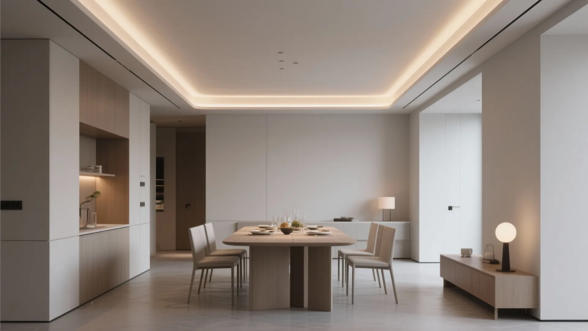 5. Integrated LED Cove or Ceiling Wash