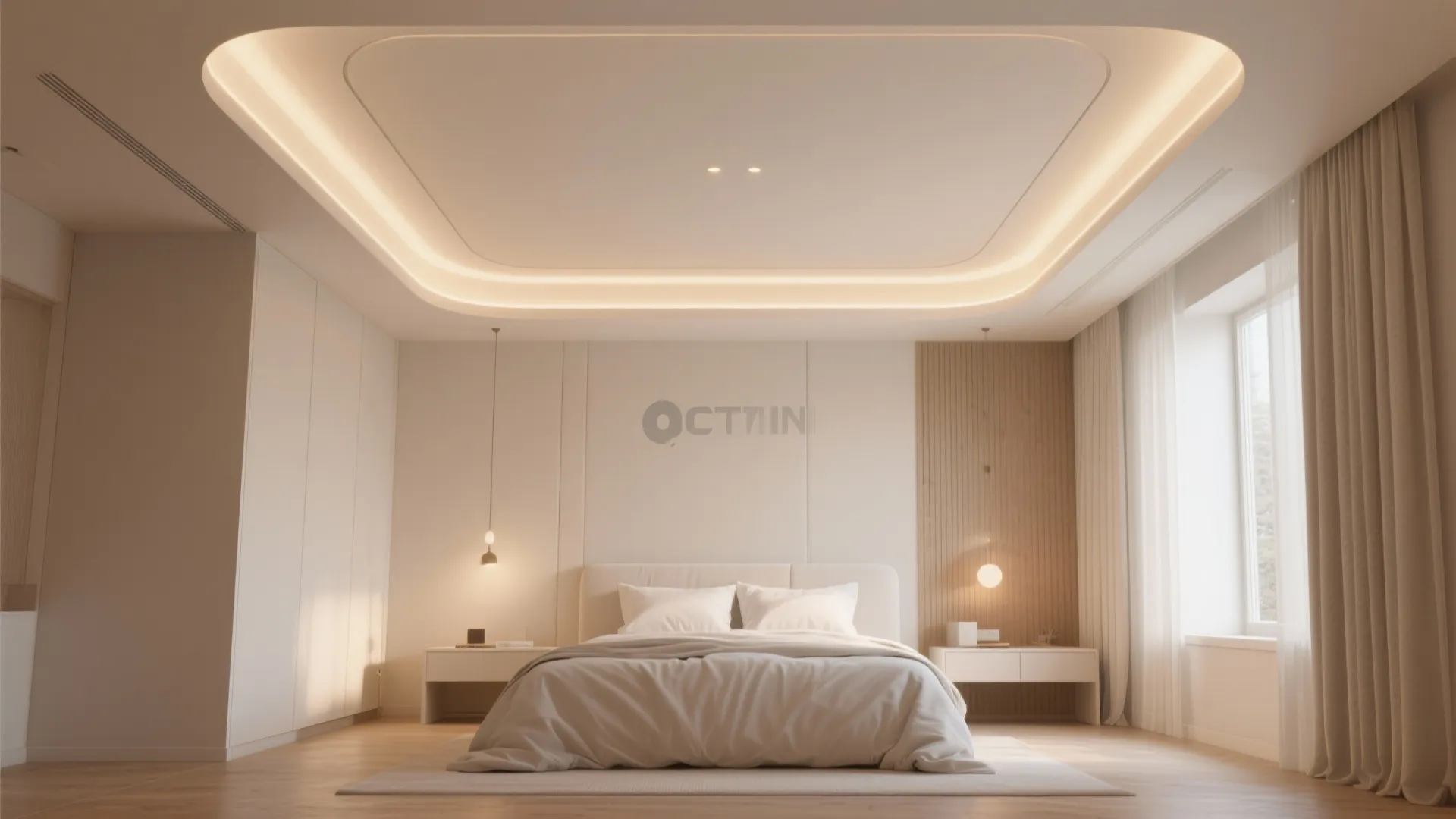 Statement Ceiling with LED Coving