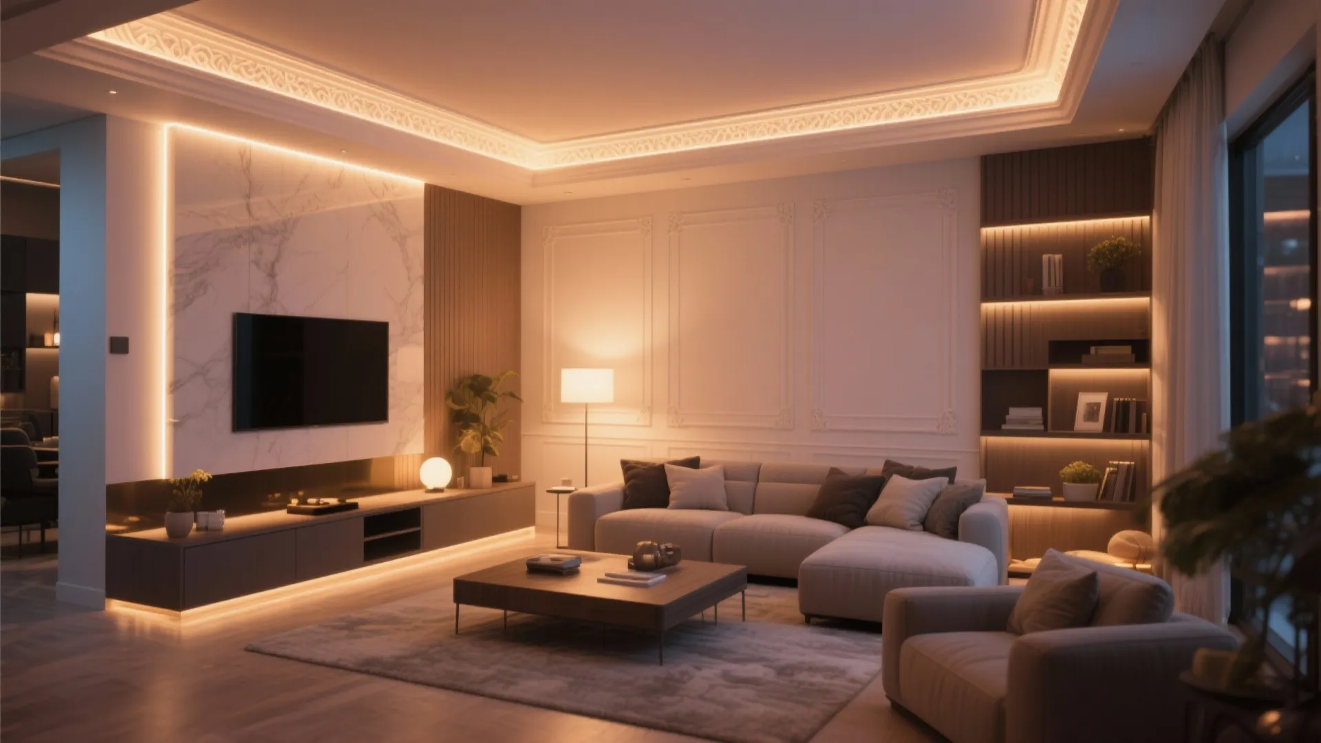 Integrated LED Lighting