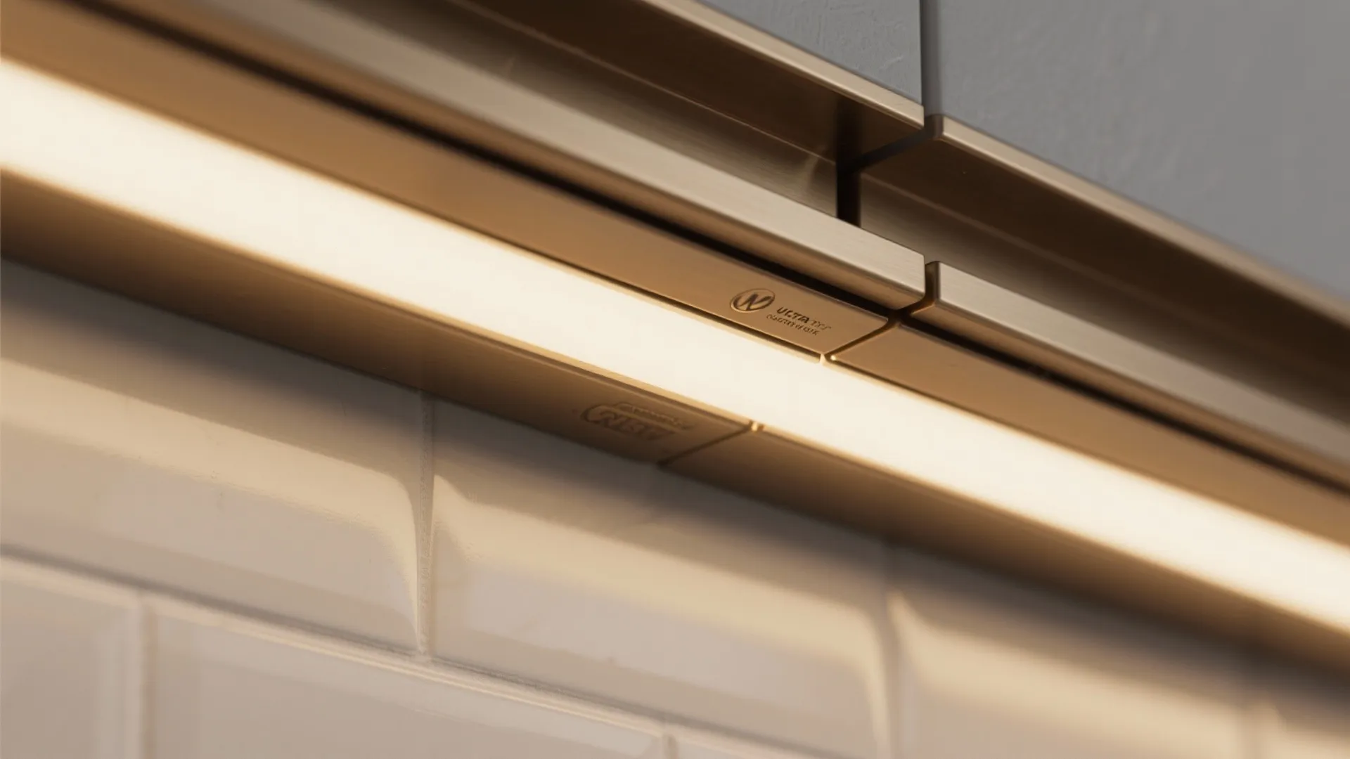 Statement lighting and reflective metals that stretch space