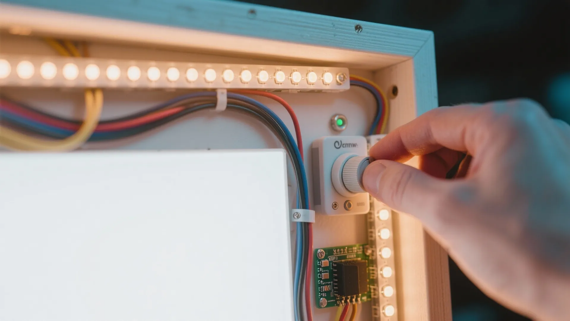 3. Integrated LED Panels with Dimmers: Control Is King