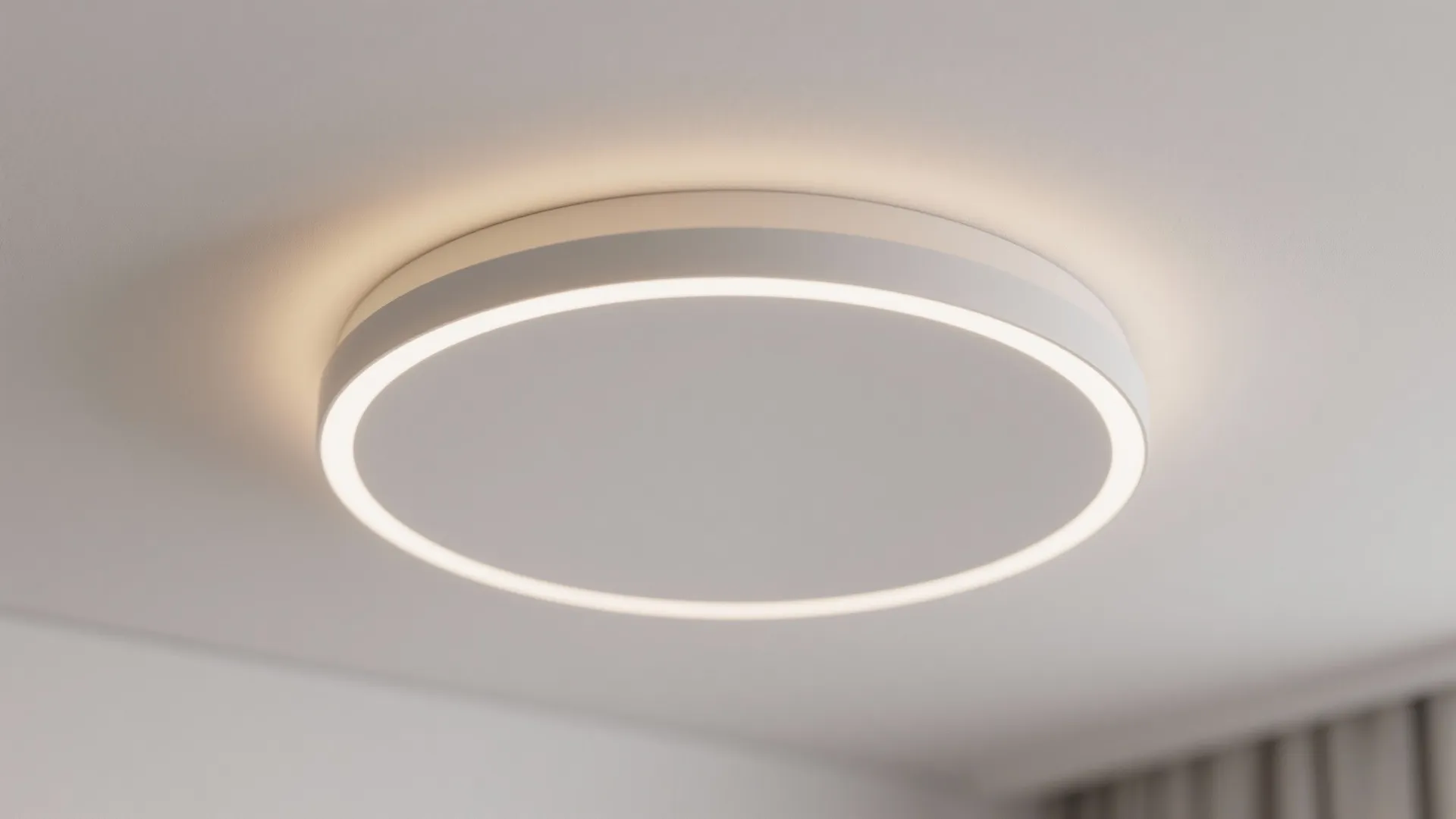 1. Low-profile LED discs for modern minimalists