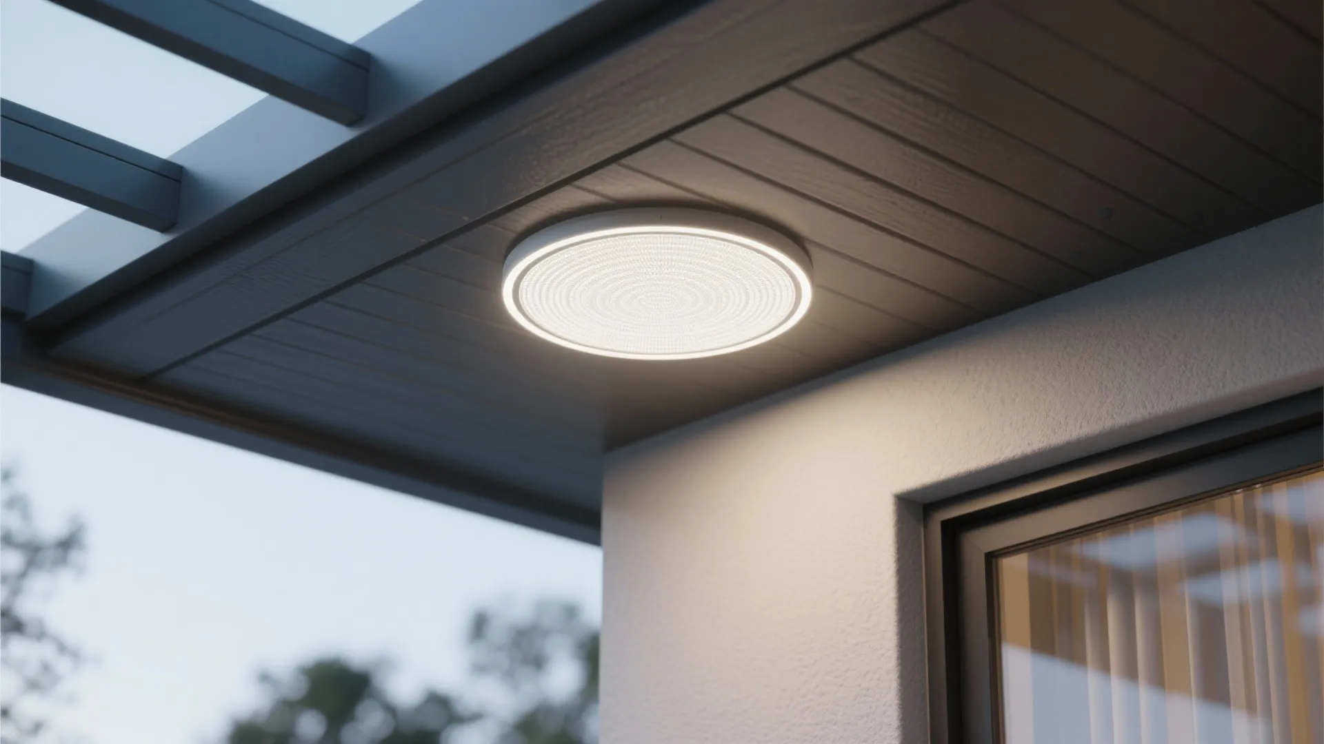 5. Weatherproof Integrated LED Discs