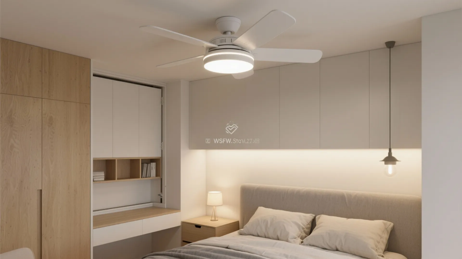 LED light-kit fans to solve lighting and airflow in one