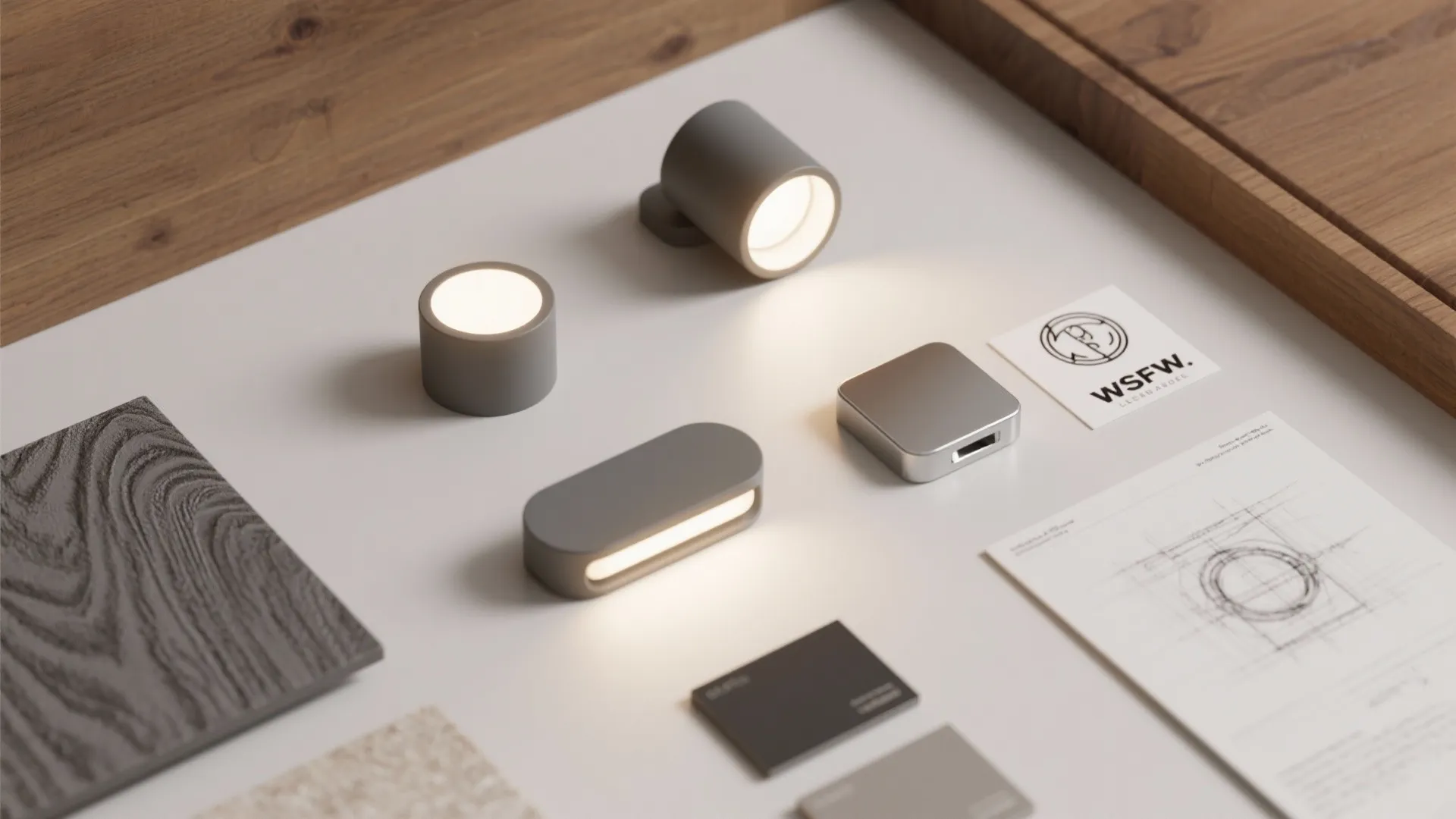 5. Integrated LED Sconce for Low-Maintenance Lighting