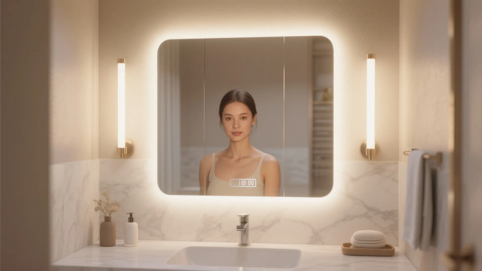 LED Backlit Vanity Mirrors for Flattering Light