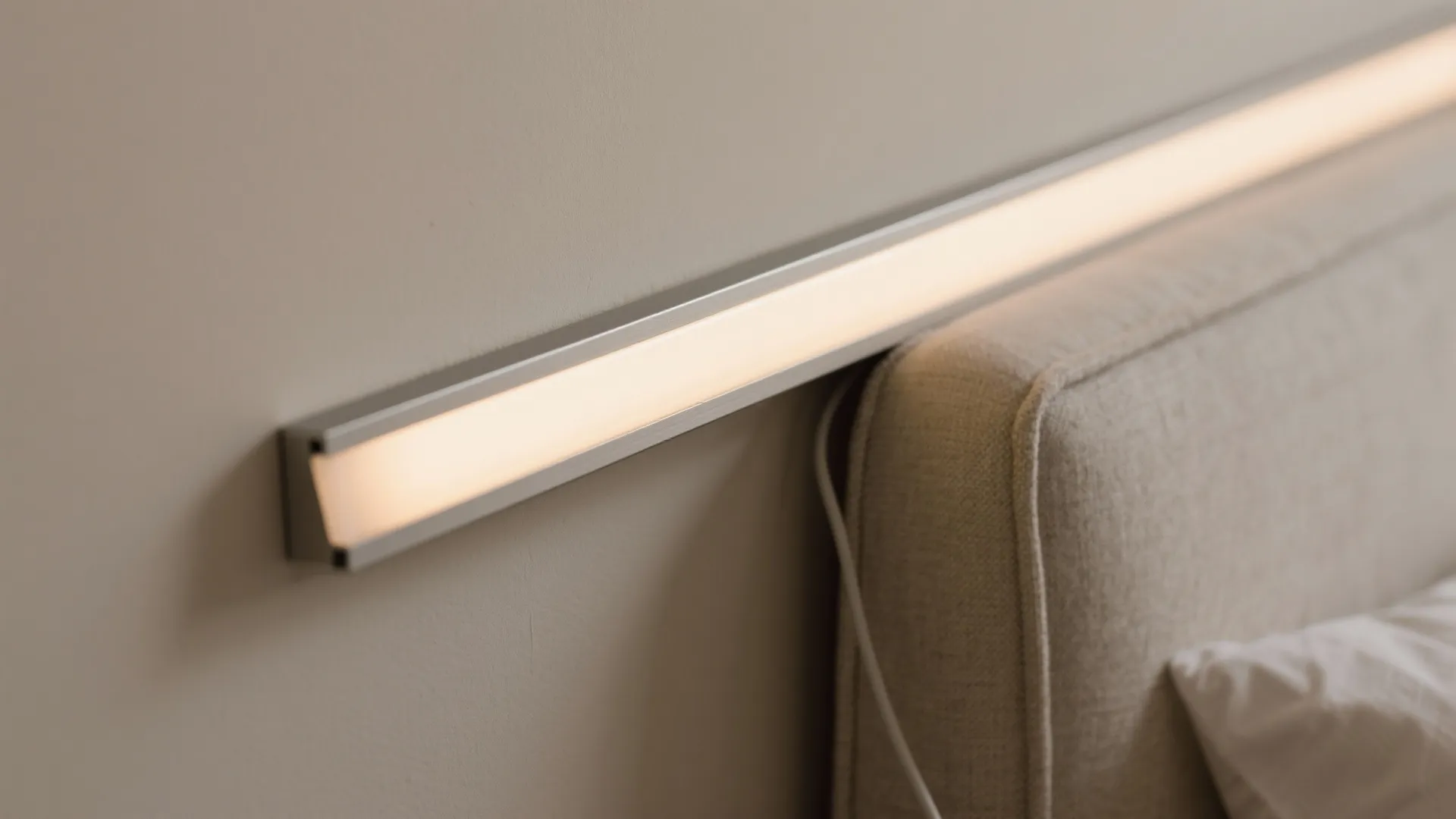 Minimalist Headboard Wall Lighting