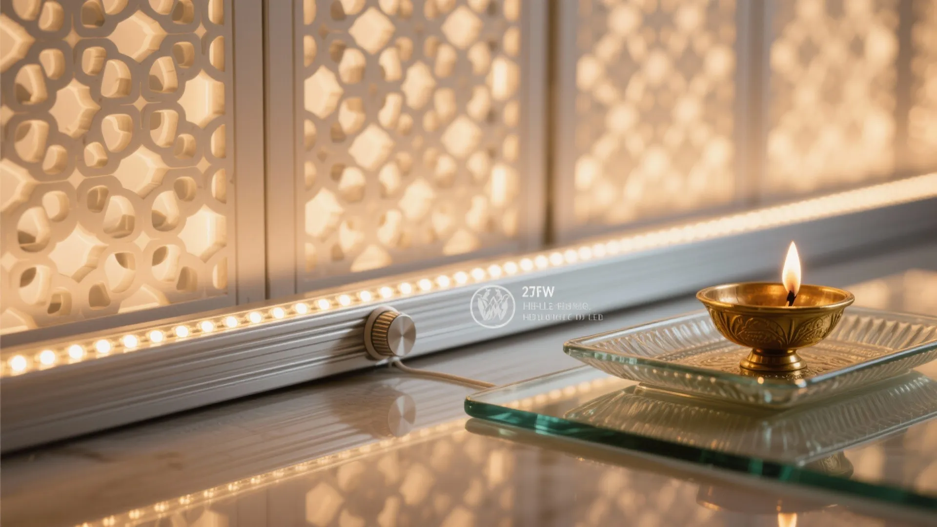 Light-first design: layered LEDs and safe flame zones