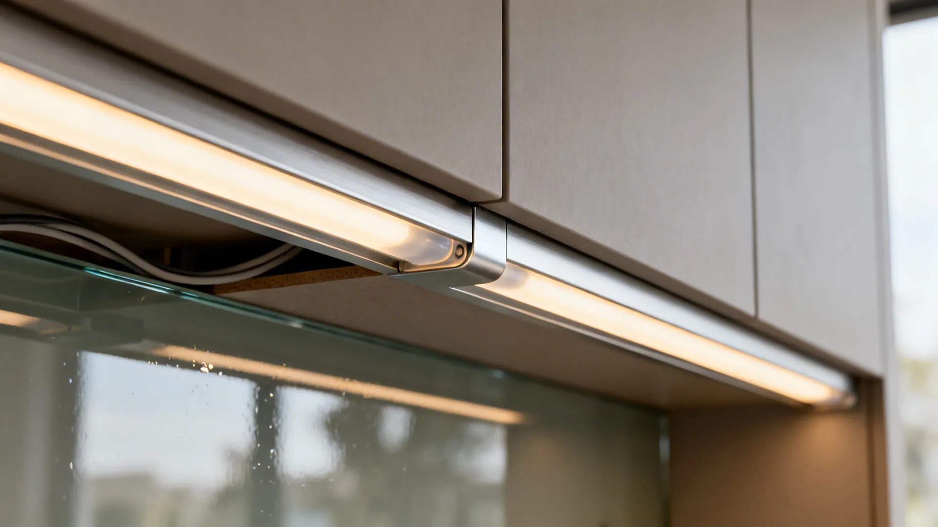 5) Slim Appliances and Integrated Lighting