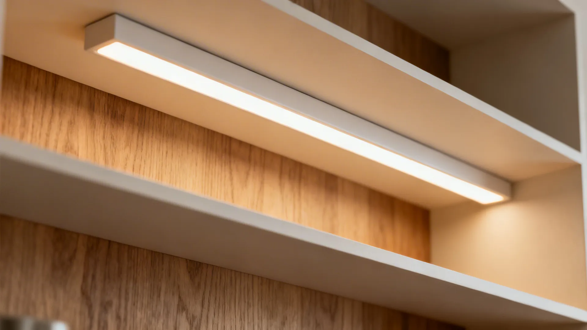 5. Integrated LED Linear Lights for Clean Lines