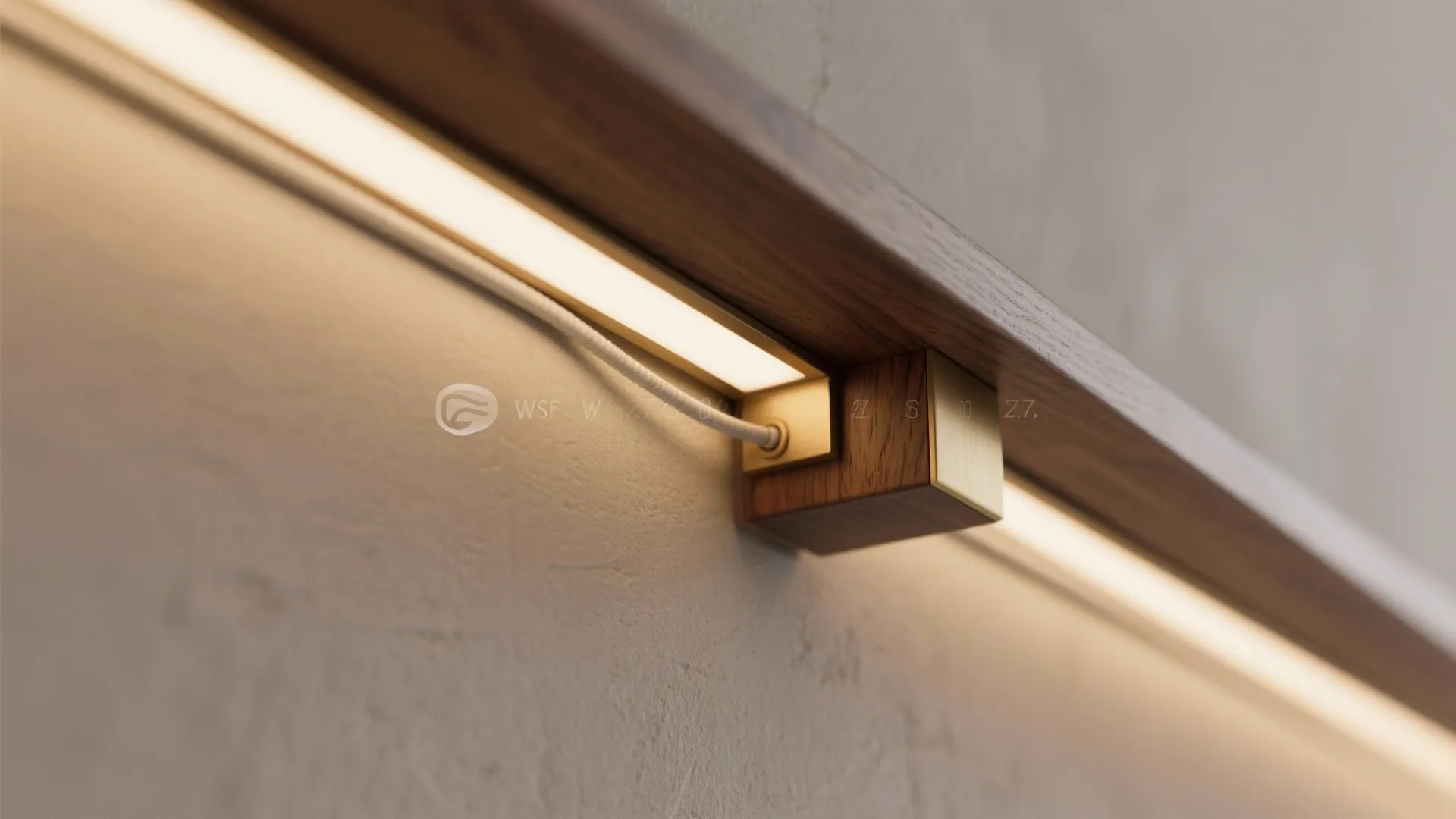 Minimalist Wall-Mounted Mandir with Concealed Storage