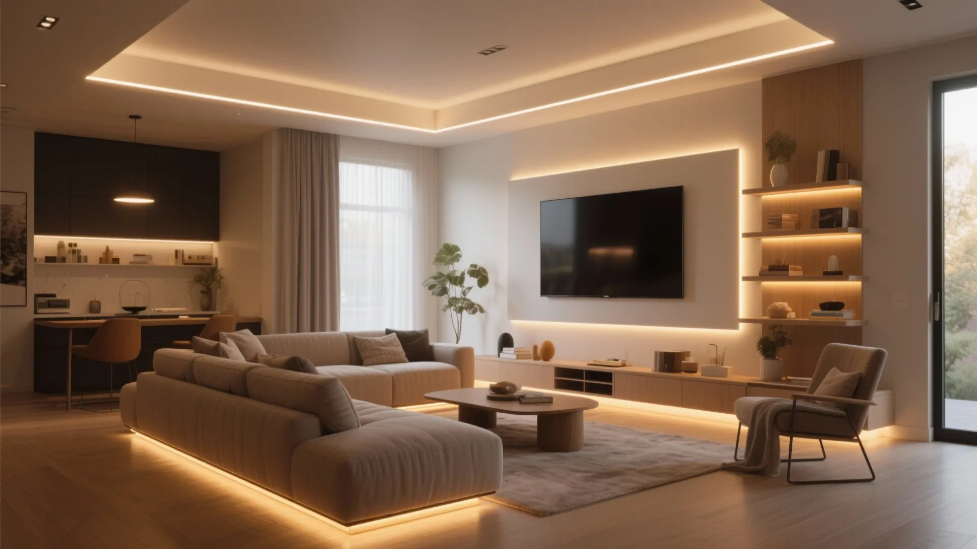 10 LED Strip Lighting Ideas for Your Living Room: Creative, Cozy, and Modern Ways to Transform Your Space with LED Strips