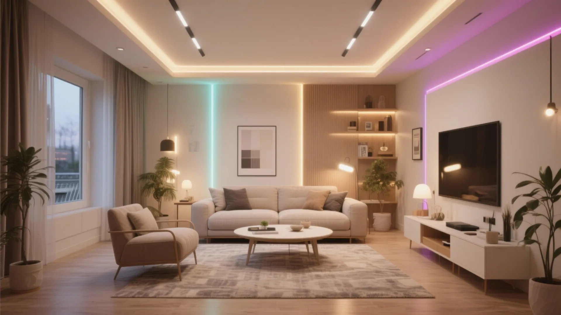 10 Living Room LED Light Ideas: Modern LED Lighting Ideas to Transform Your Living Room Ambiance