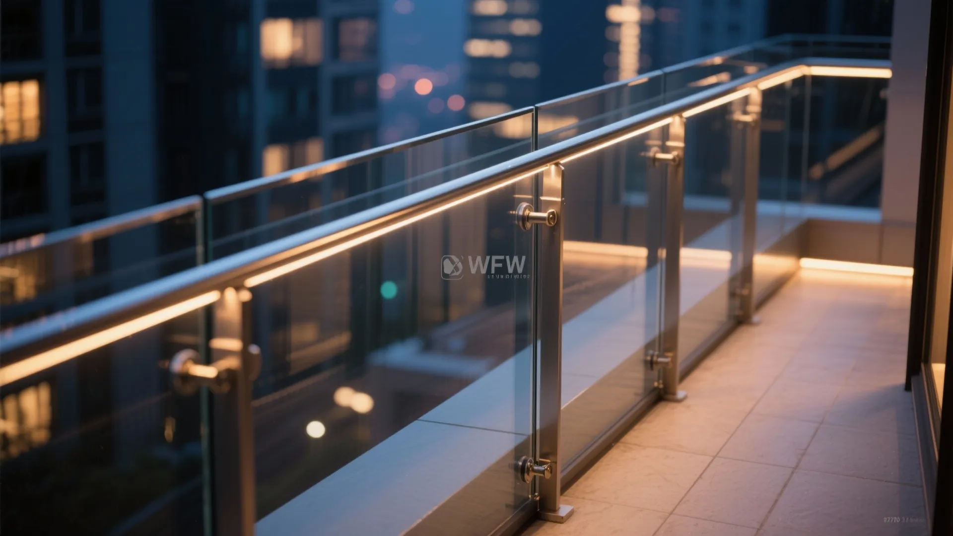 Lighting and Metal Details that Elevate Glass