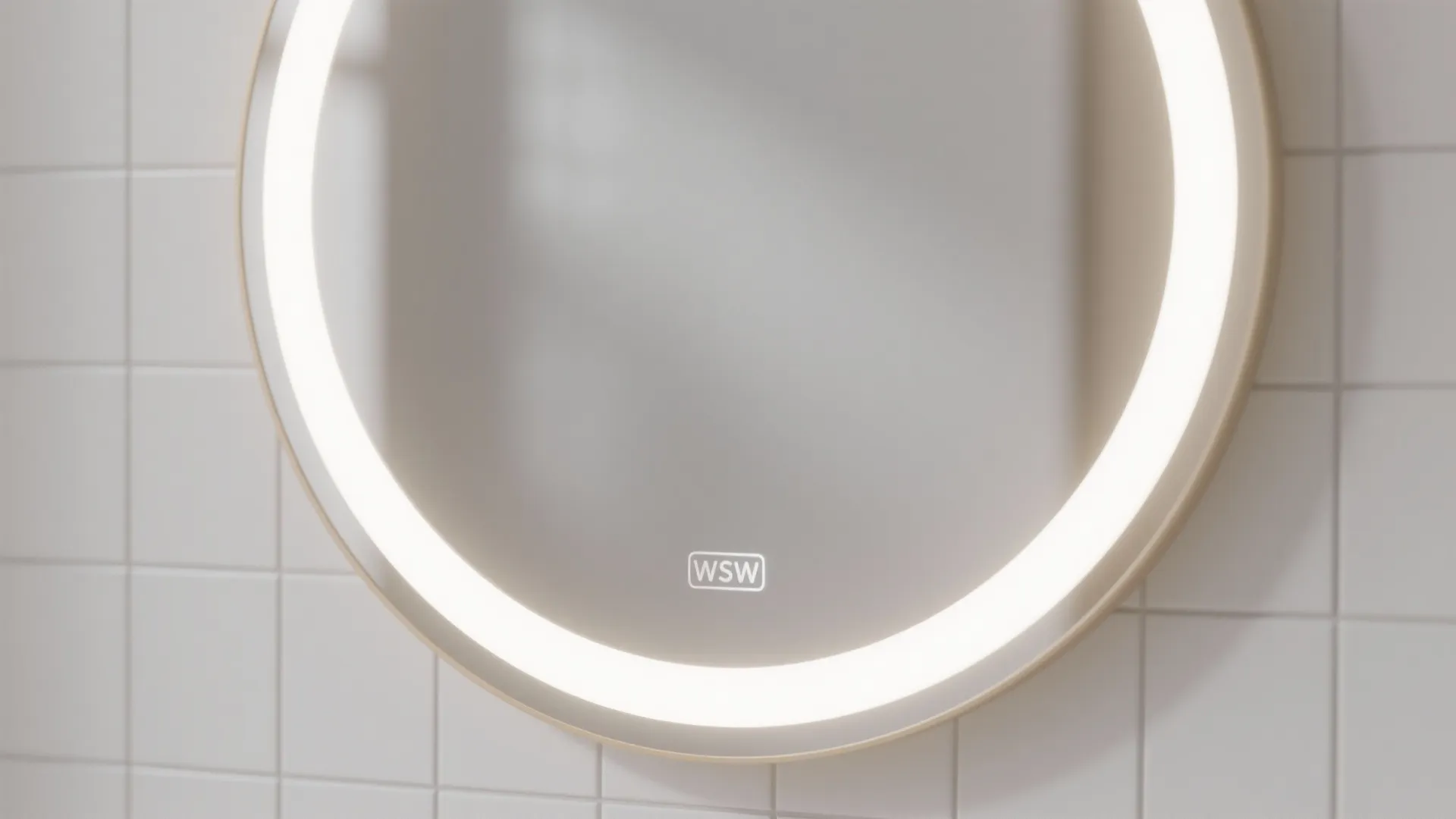8. Mirror with built-in lighting