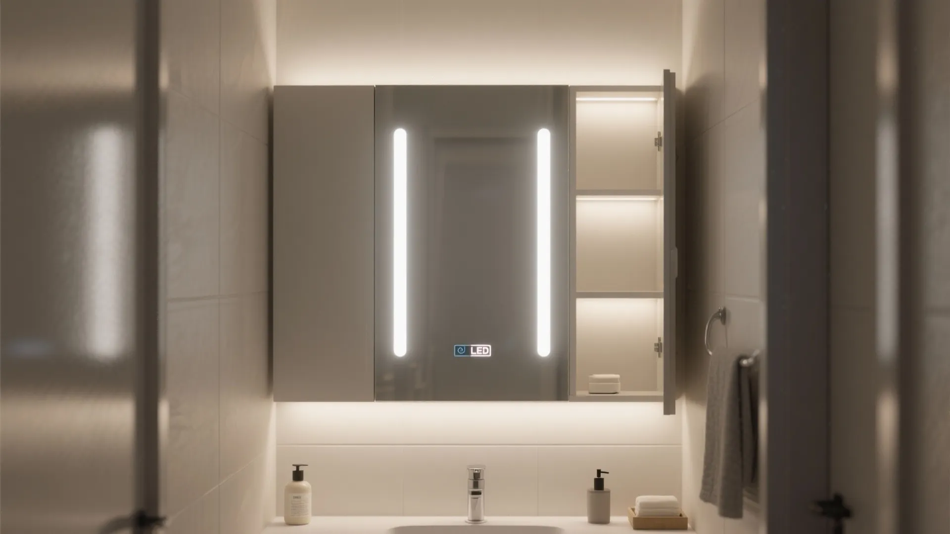 LED Mirror Cabinets