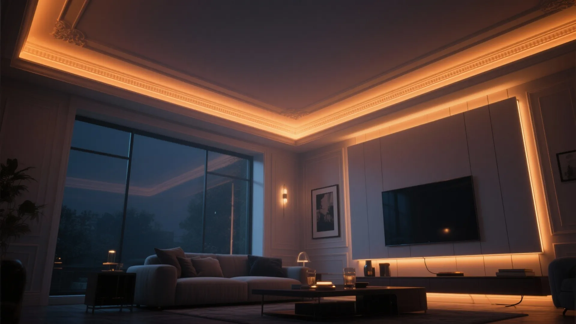 5. Molding with Integrated LED Lighting