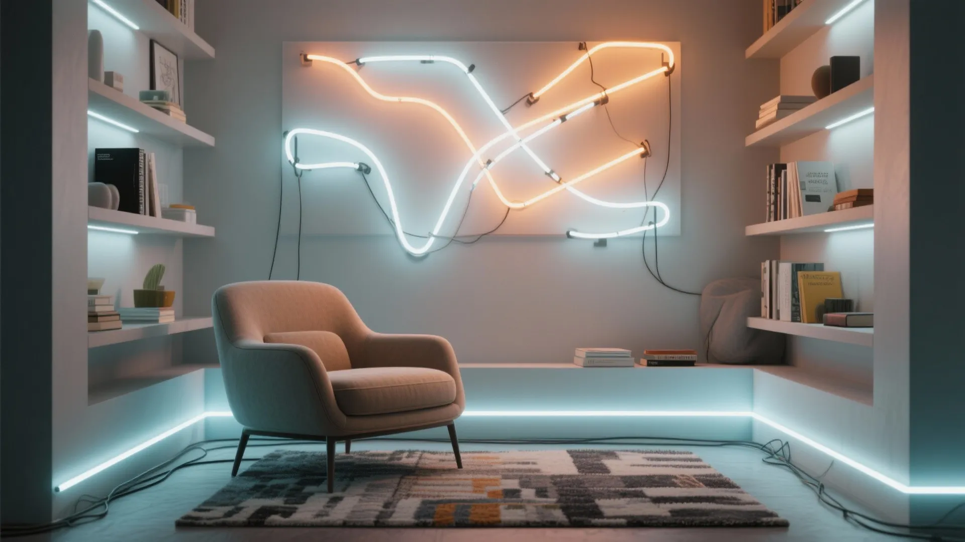 3. LED Neon and Line Lights