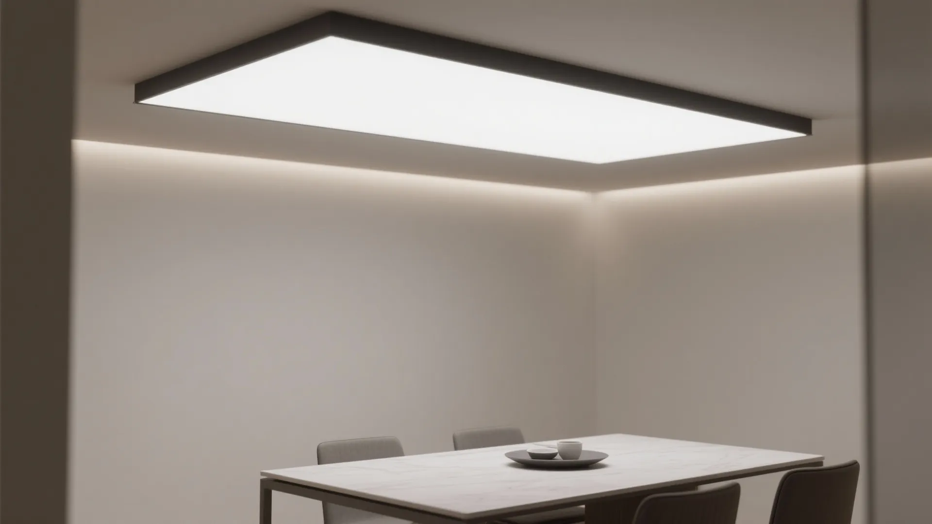 5. Integrated LED Panels or Recessed Accent Lighting