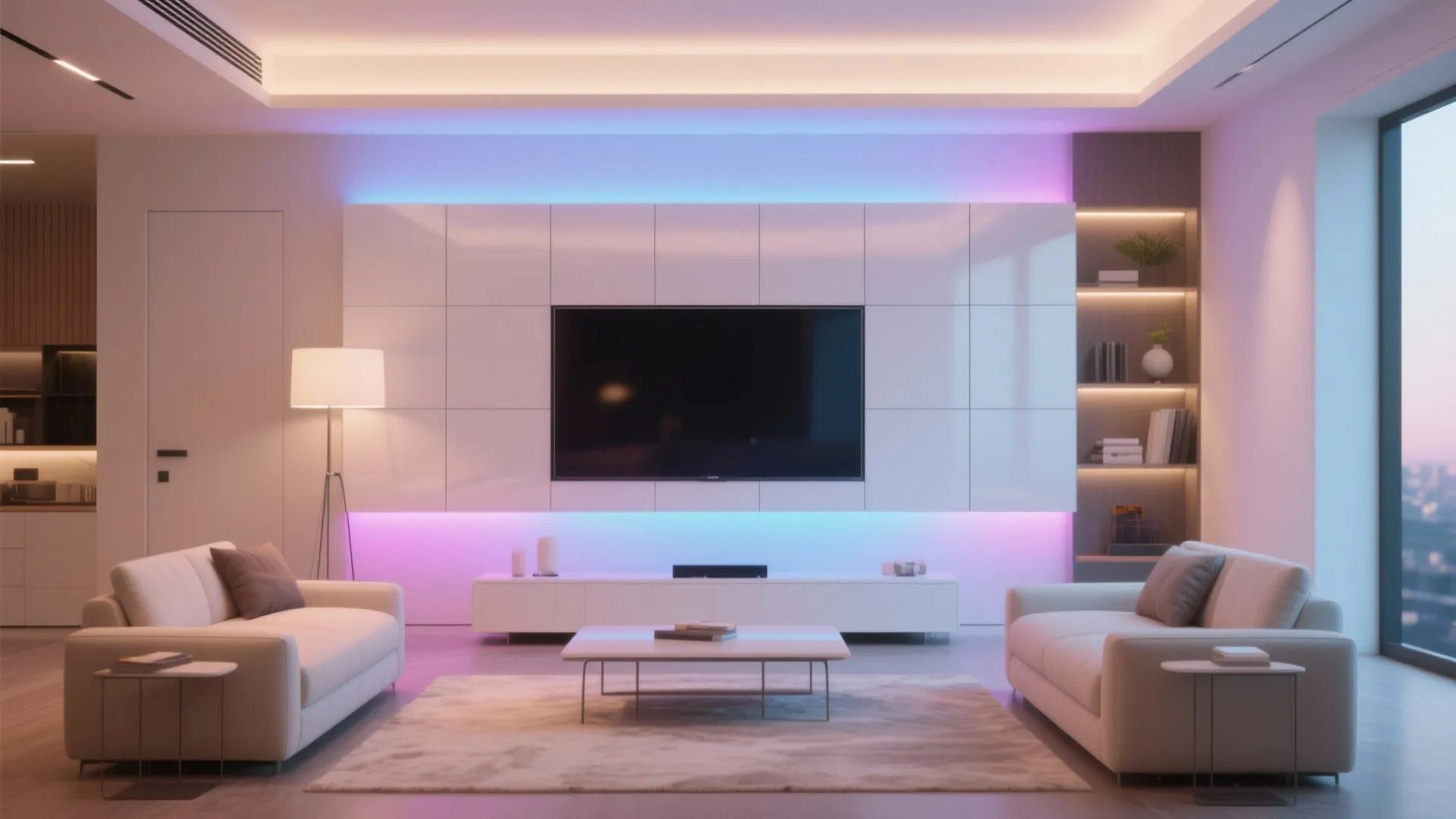 Integrated LED Wall Panels