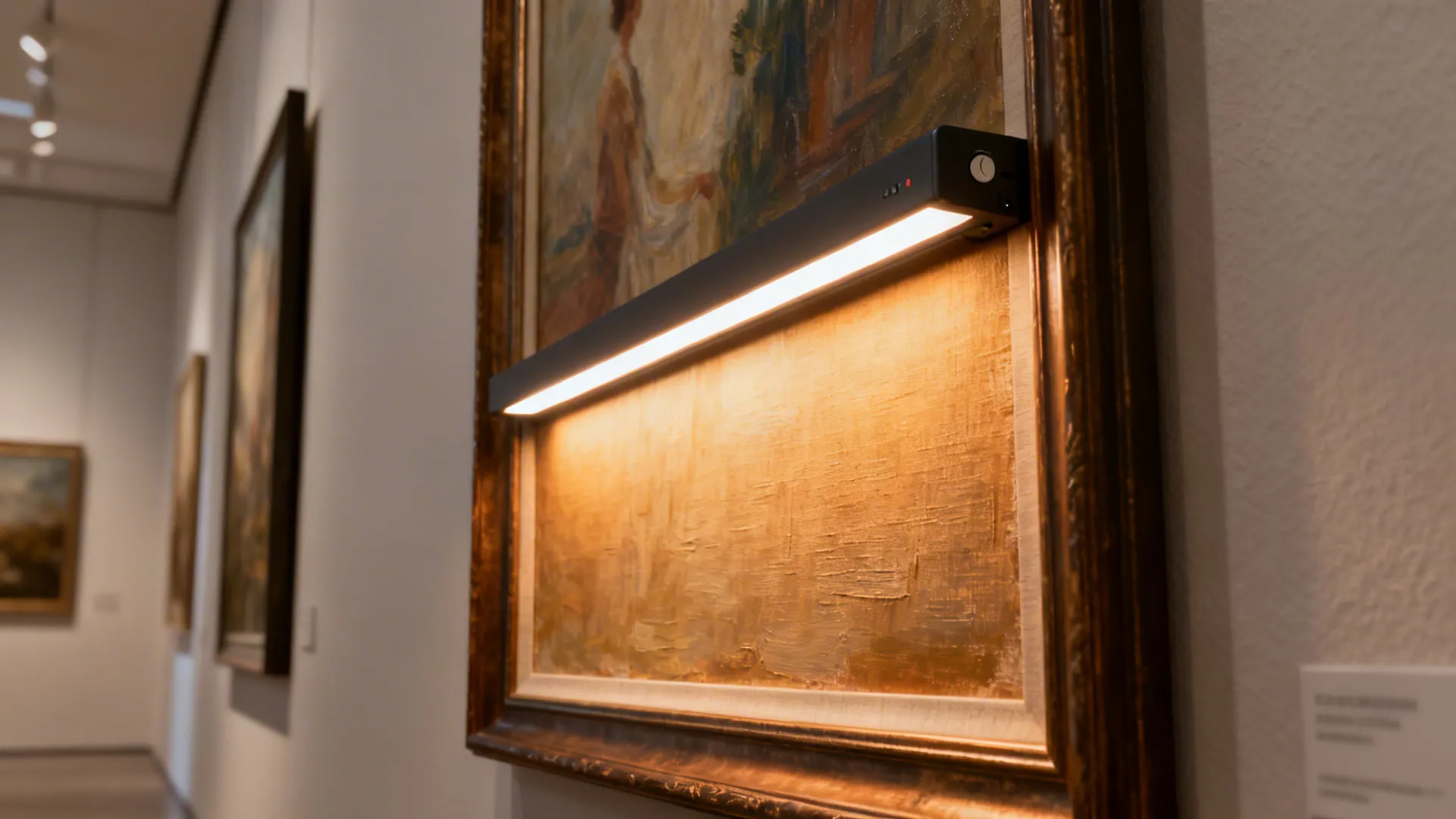 3. Integrated LED Picture Lights